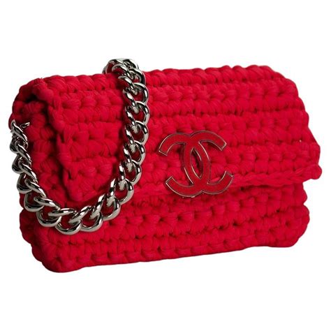 knitted chanel bag